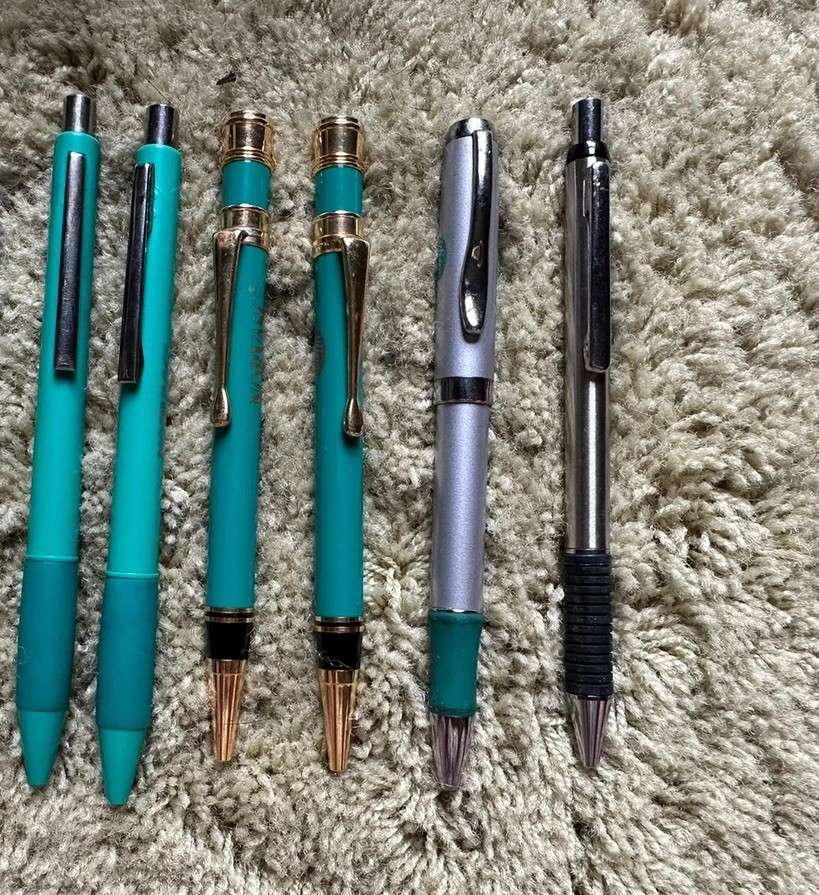 Pfizer Norvasc Drug Rep Pharmaceutical Promo Advertising Pens – Metal & Plastic