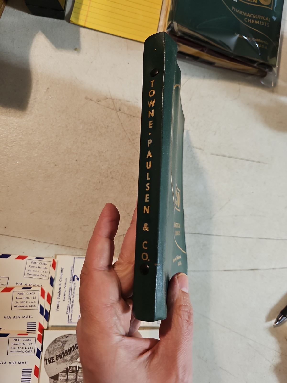 Vintage 1972 Towne Paulsen & Co Pharmaceutical Catalog And Price Lists
