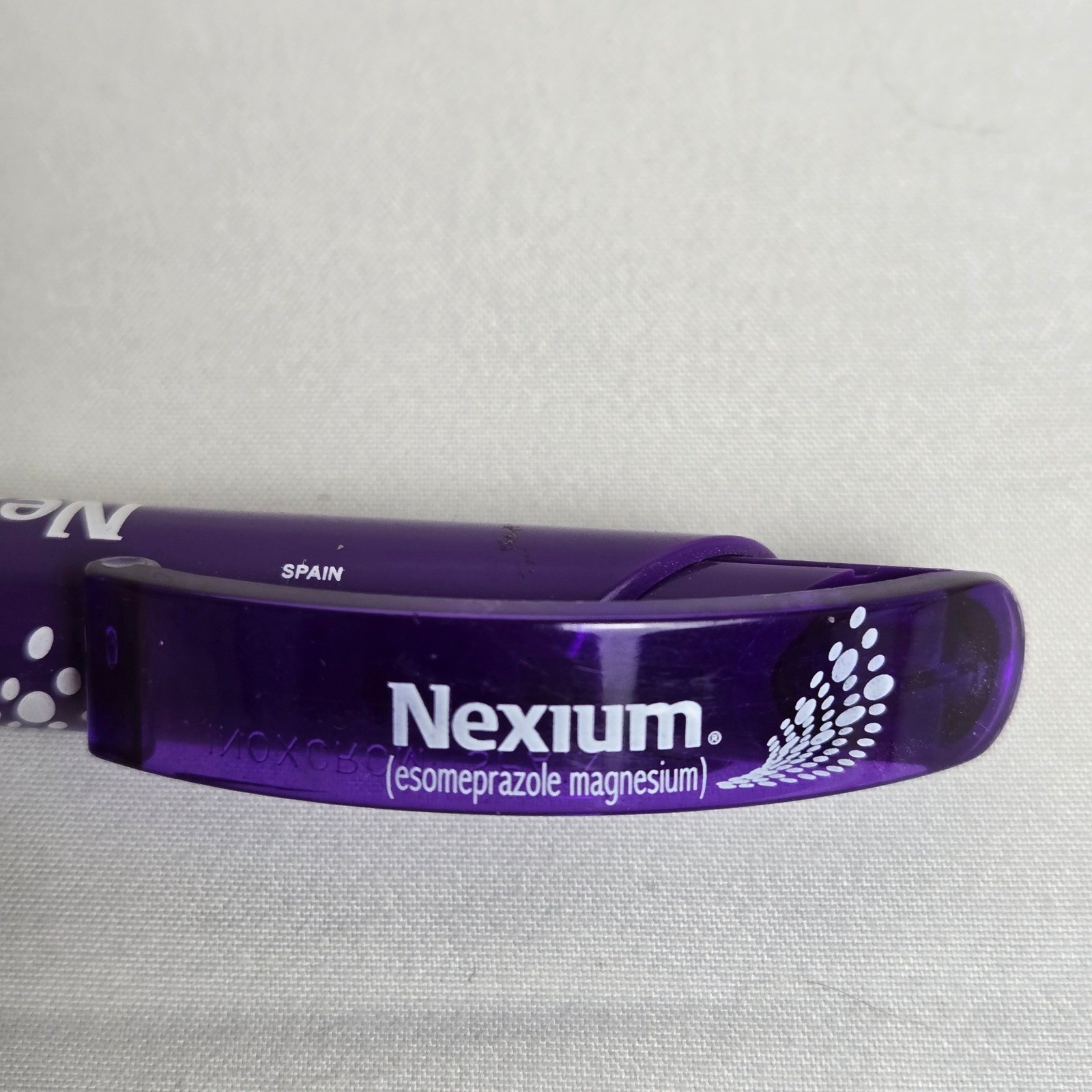 Nexium Pen, Medical Pharmaceutical Drug Rep Promo, Black Ink, Plastic, Working