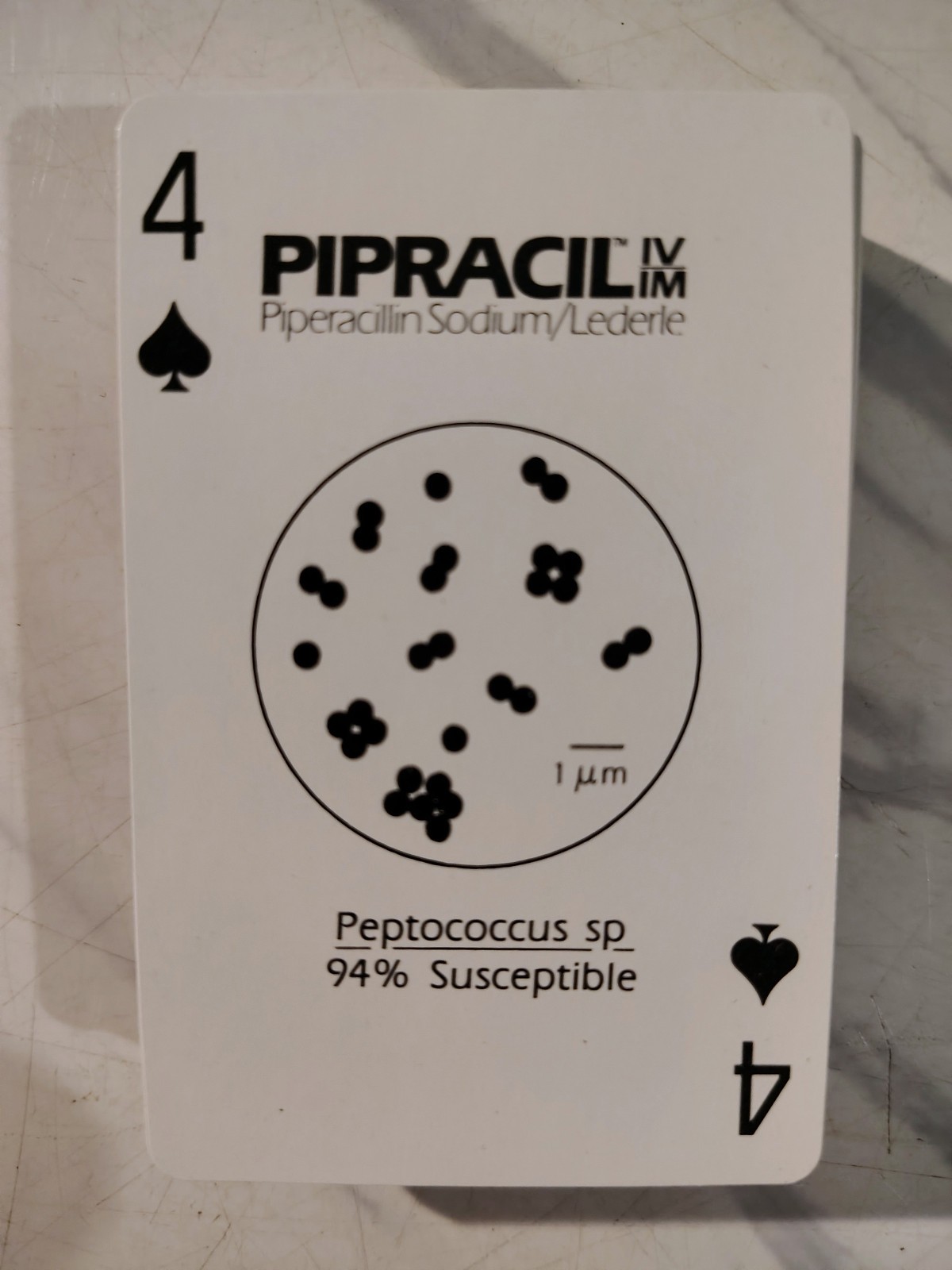 Pipraciliv im Magnetom Milpath Playing cards Pharmaceutical Drug Rep Advertising
