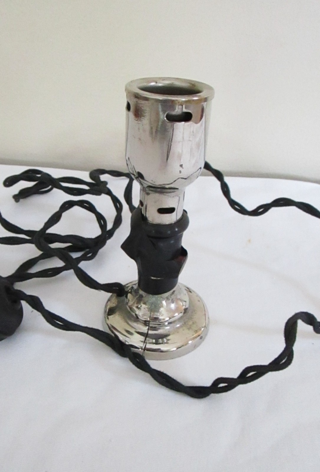 Antique vaporizer cold treatment ELECTRO-HALOR w box instructions MEDICAL CURIO