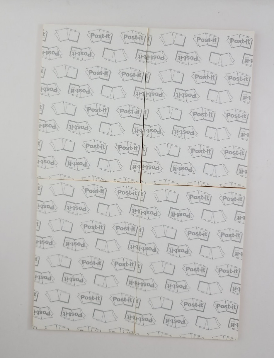 4 XYZAL Drup Rep Lined Post It Notes Pads Pharma Collectible Medical Promo 4×6