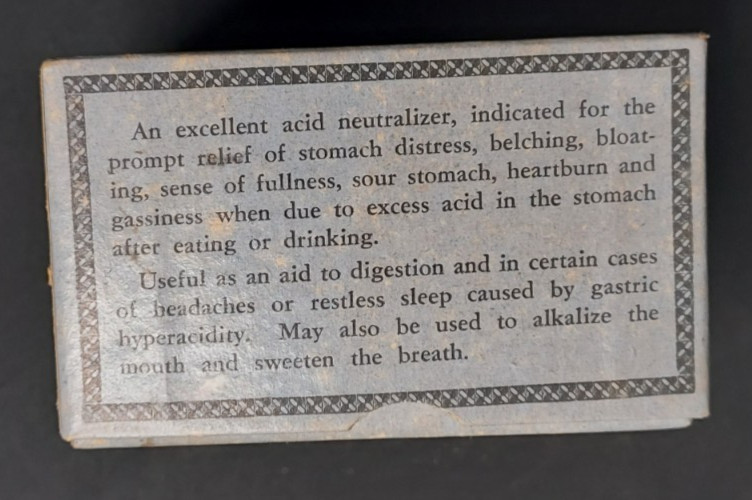 New Old Stock Medicine Box Stuart’s Tablets Consolidated Royal Chemical Chicago
