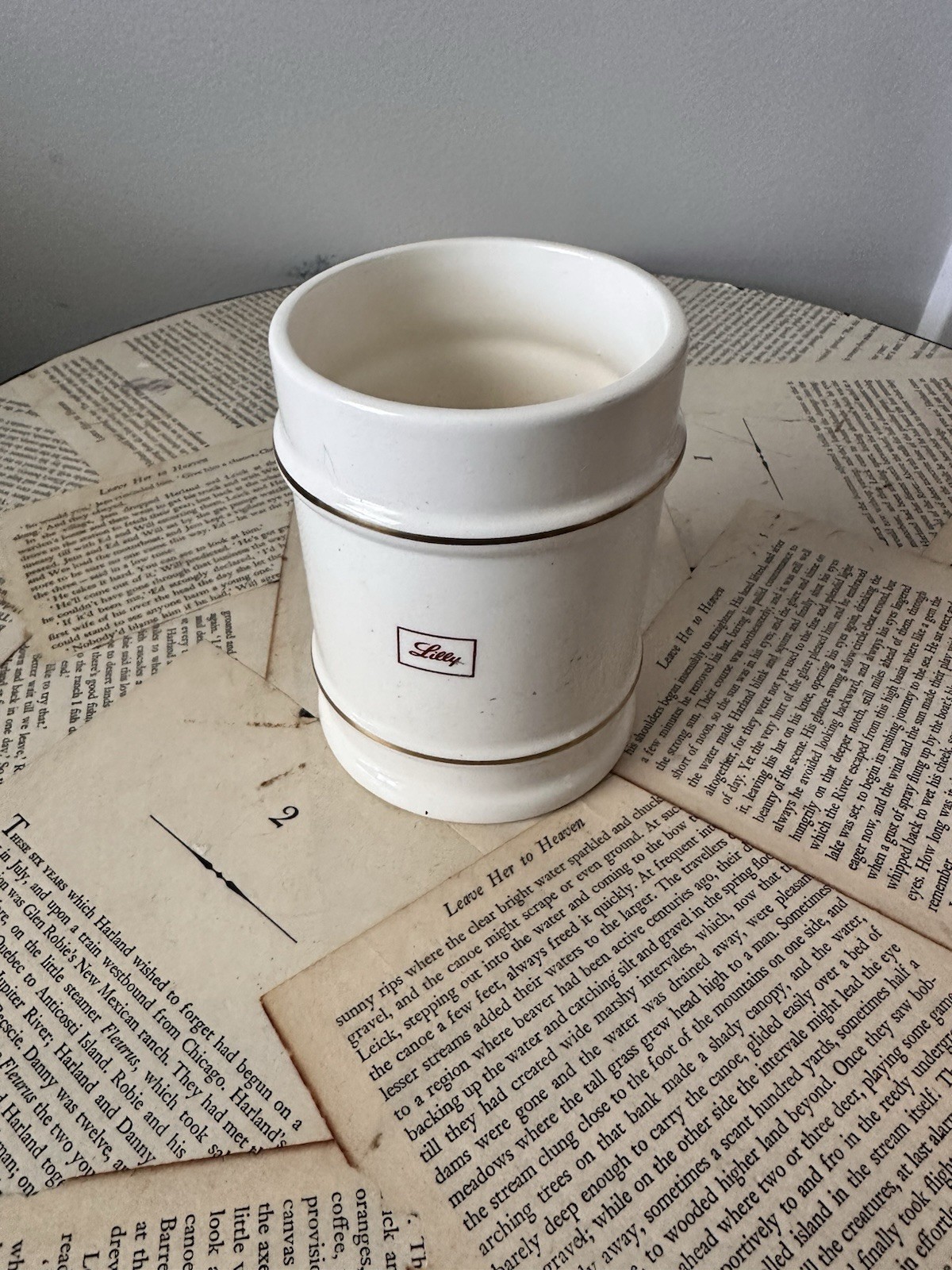 Vintage Lily Pharmaceuticals Davorcet N-100 Jar