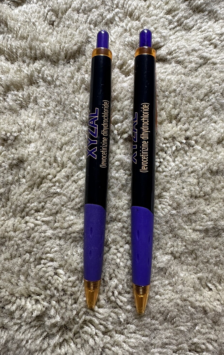 Xyzal Drug Rep Advertisement Pens