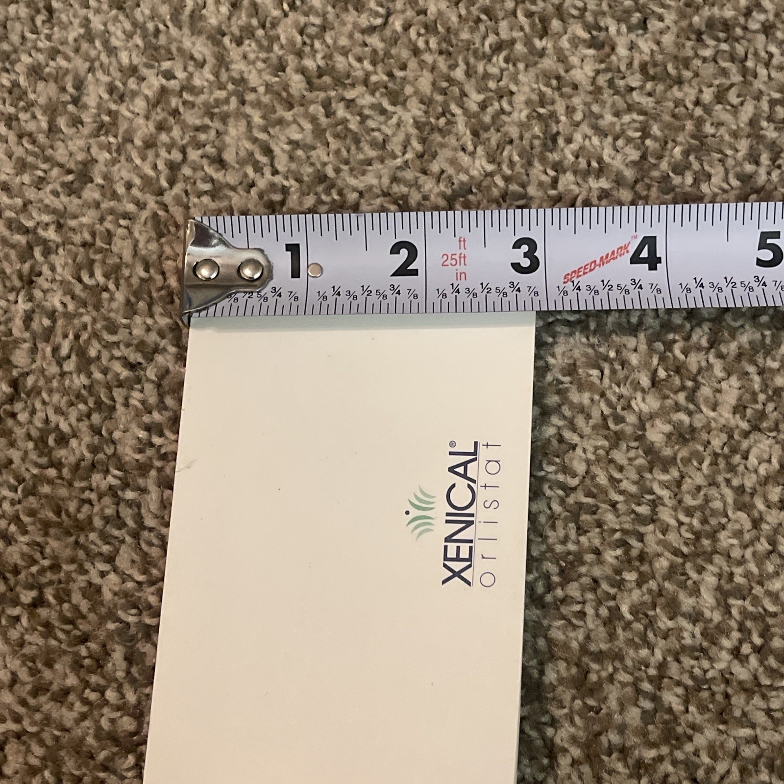Xenical Pharmaceutical Drug Rep Sticky Note pad Promo Ad Weight Loss Dietary