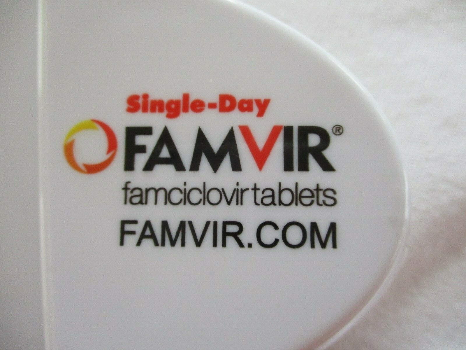 Vintage FAMVIR Stapler Drug Rep Pharma Advertising