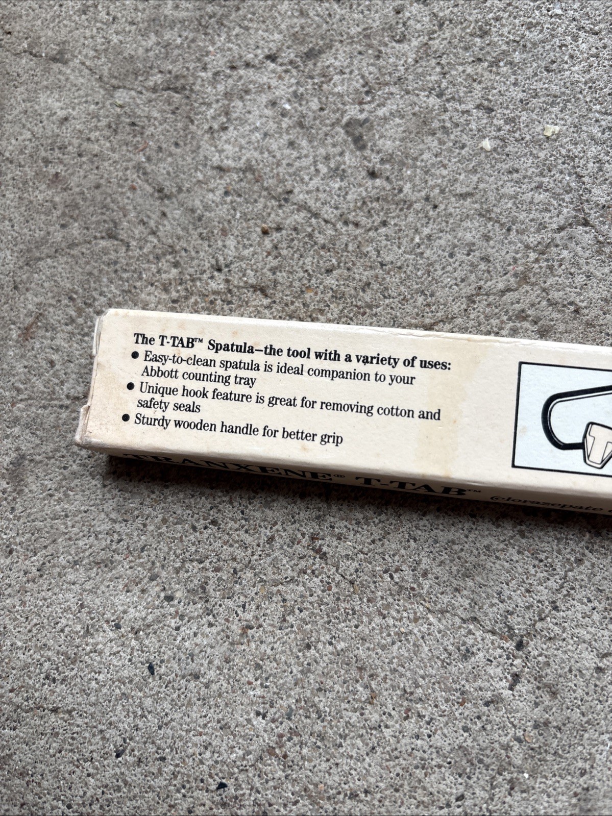 Pharmaceutical Rep T-tab Spatula Sorting Medicine