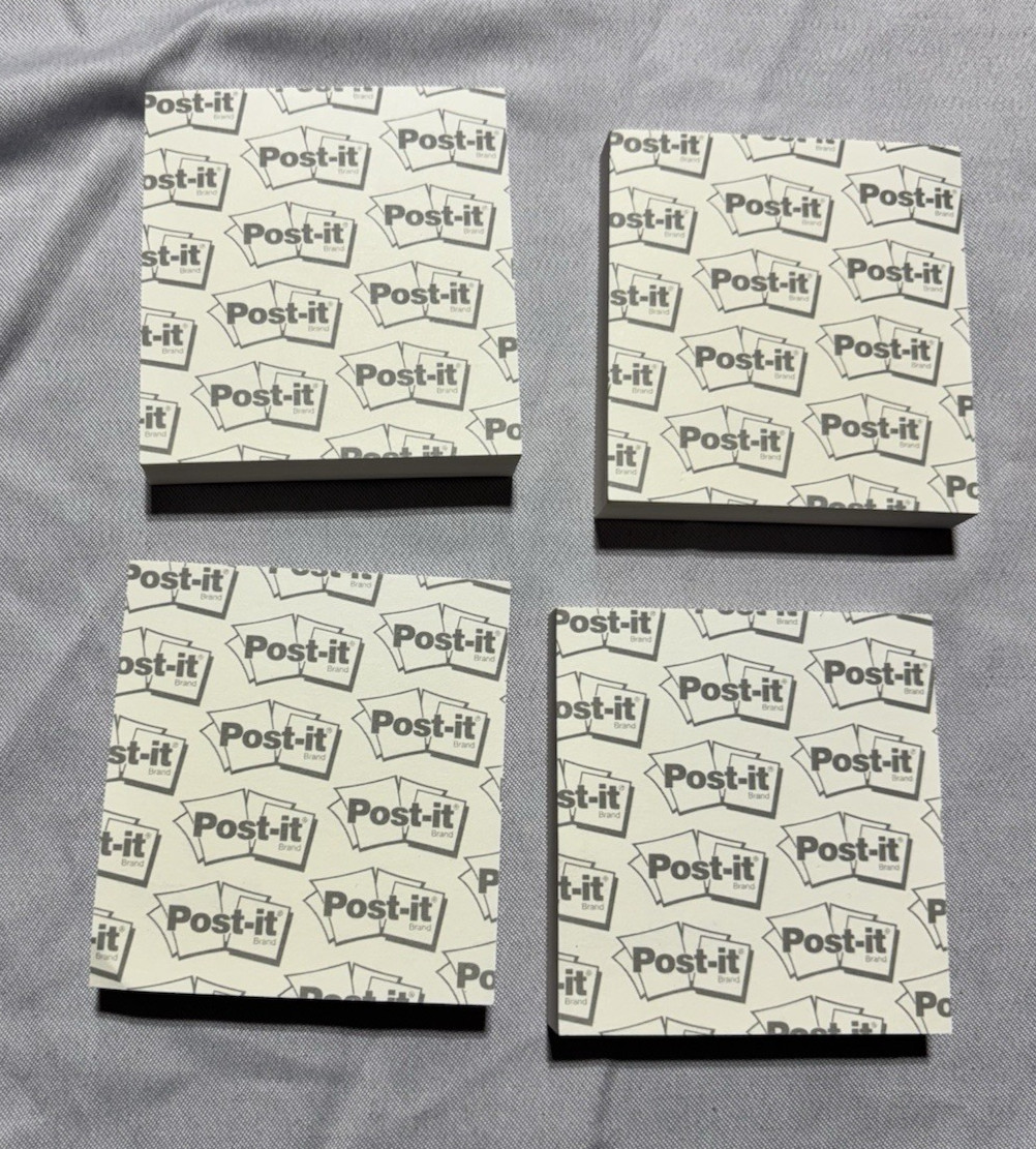 PHARMACEUTICAL DRUG REP NOTE PADS (4) PRILOSEC OTC 2.75″X2.75″ STICKY NOTES