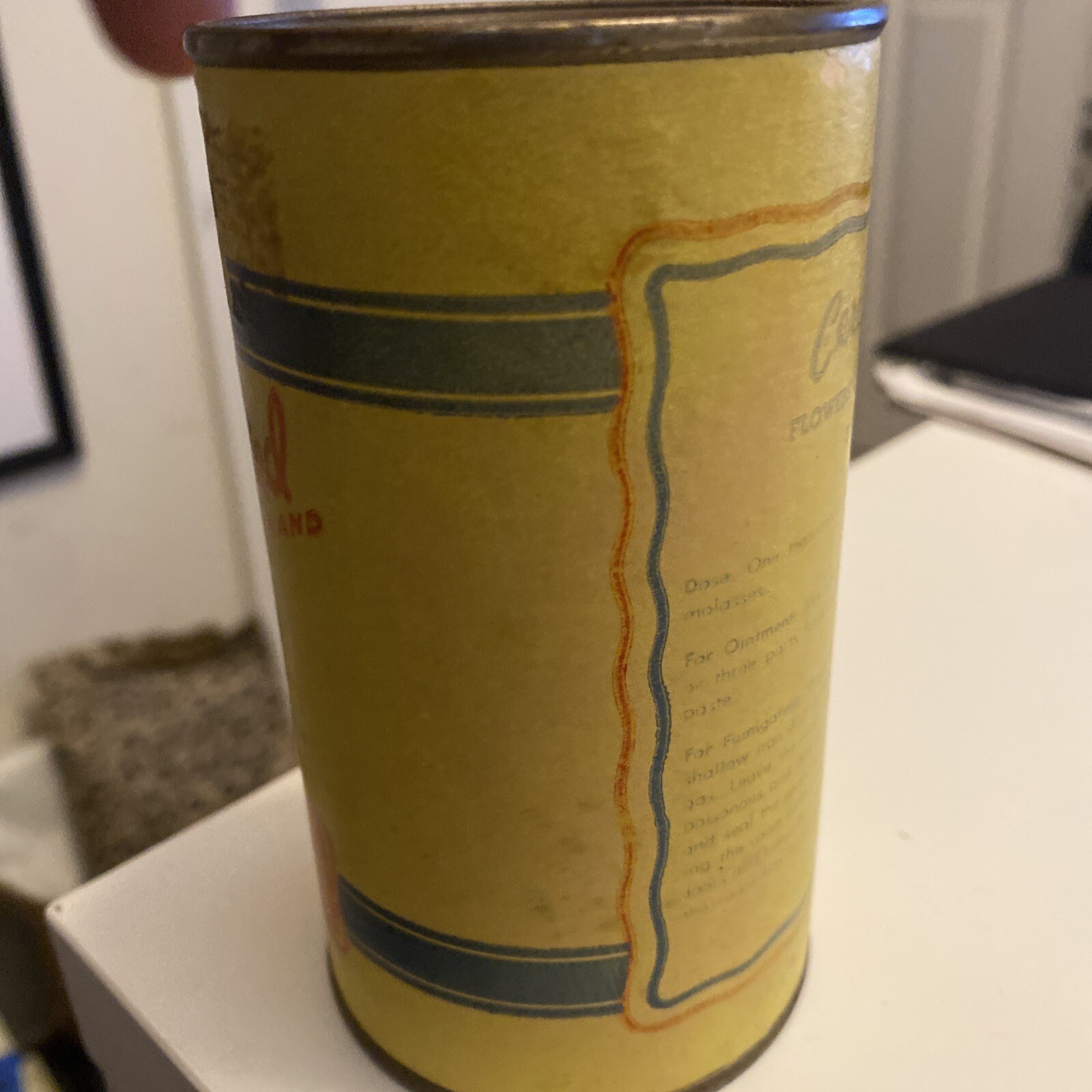 Old Katz Drug Stores, Certified Sulfur 8 Oz Can Kansas City, Missouri Pharmacy