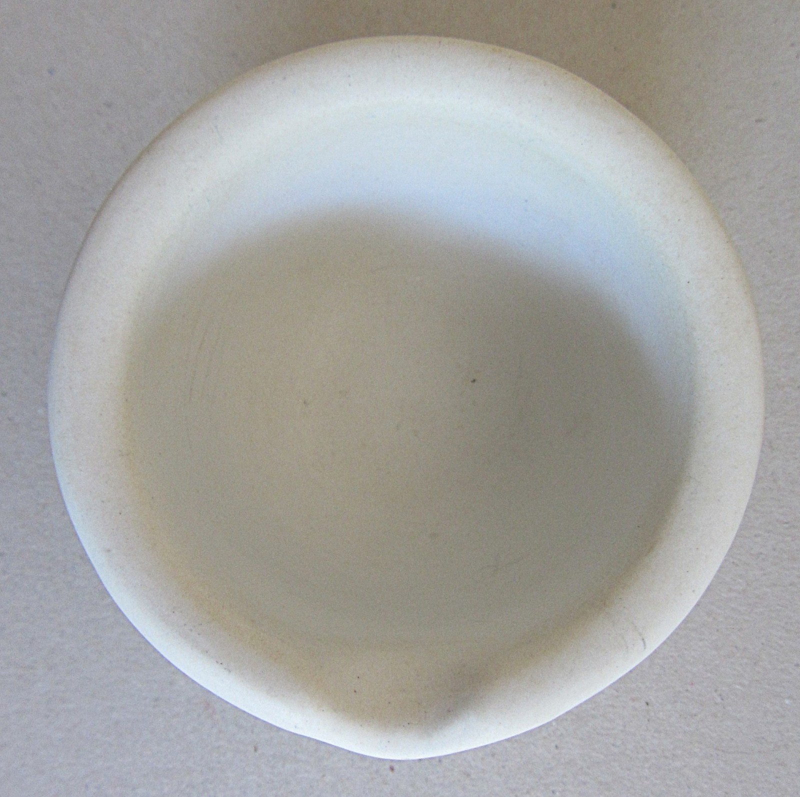VTG APOTHECARY STONE WEAR MORTAR & PESTLE~w/POUR SPOUT~STANDARD TRENTON 2/0 SET