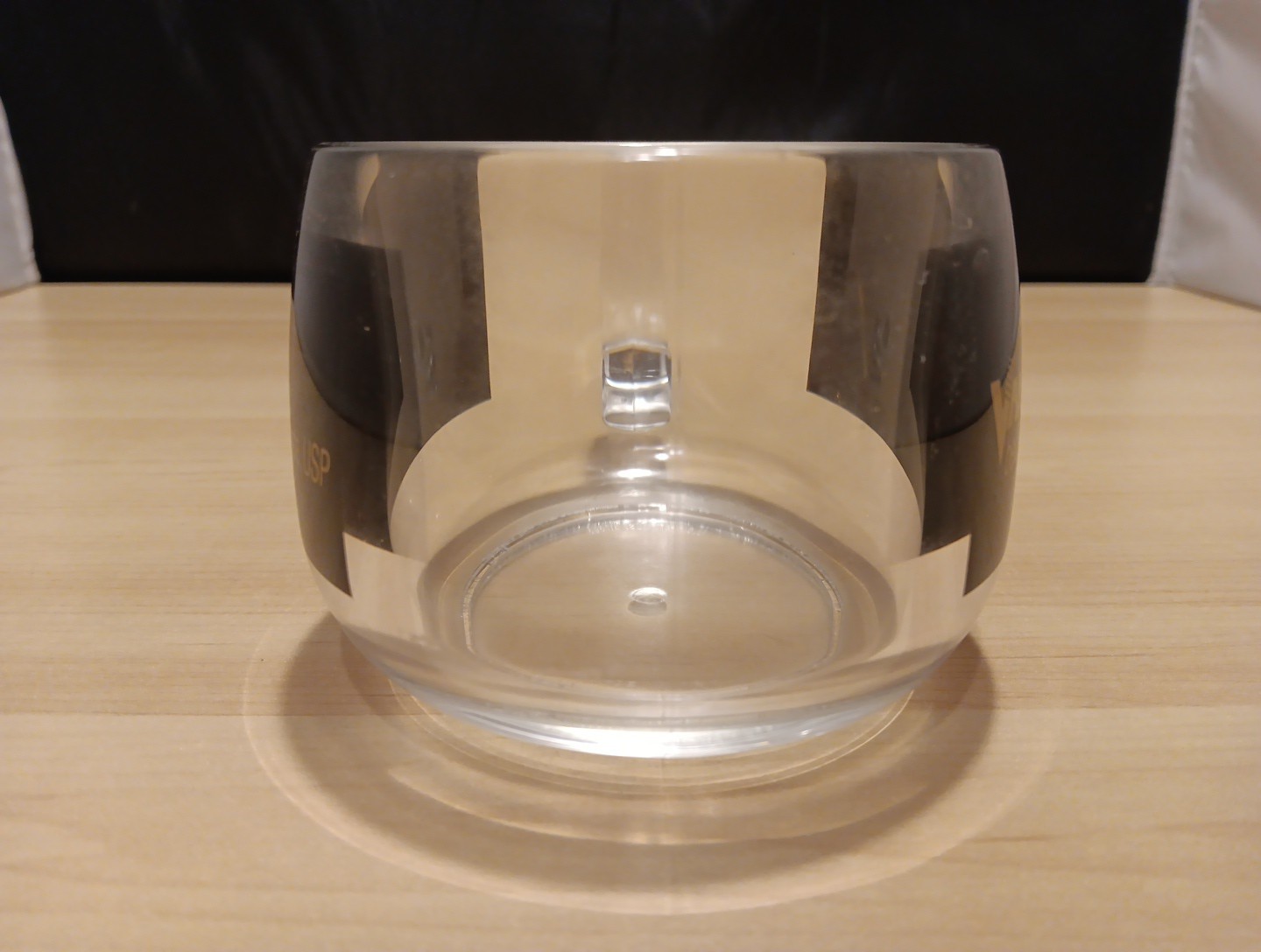 Vintage Vanceril Inhaler Drug Rep Advetising Promotional Clear Plastic Mug