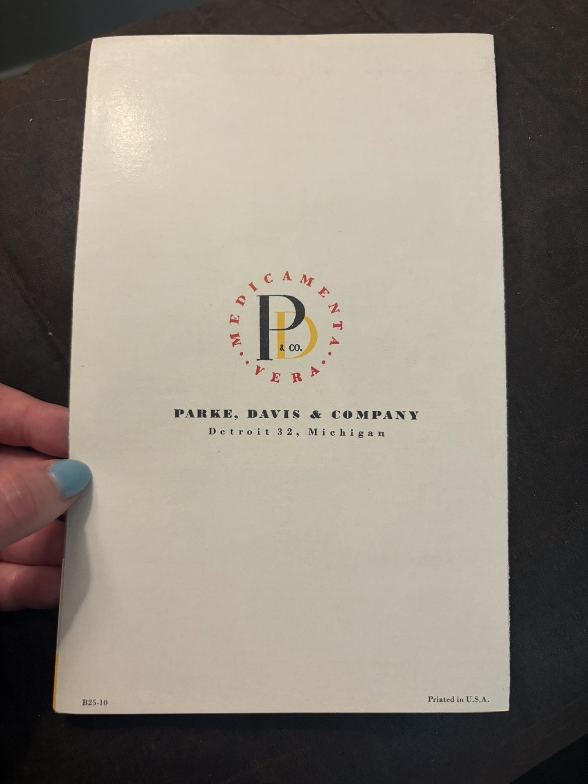 Parke, Davis & Company ABDEC Kapseal Daily Medicamenta Vera Brochure Booklet