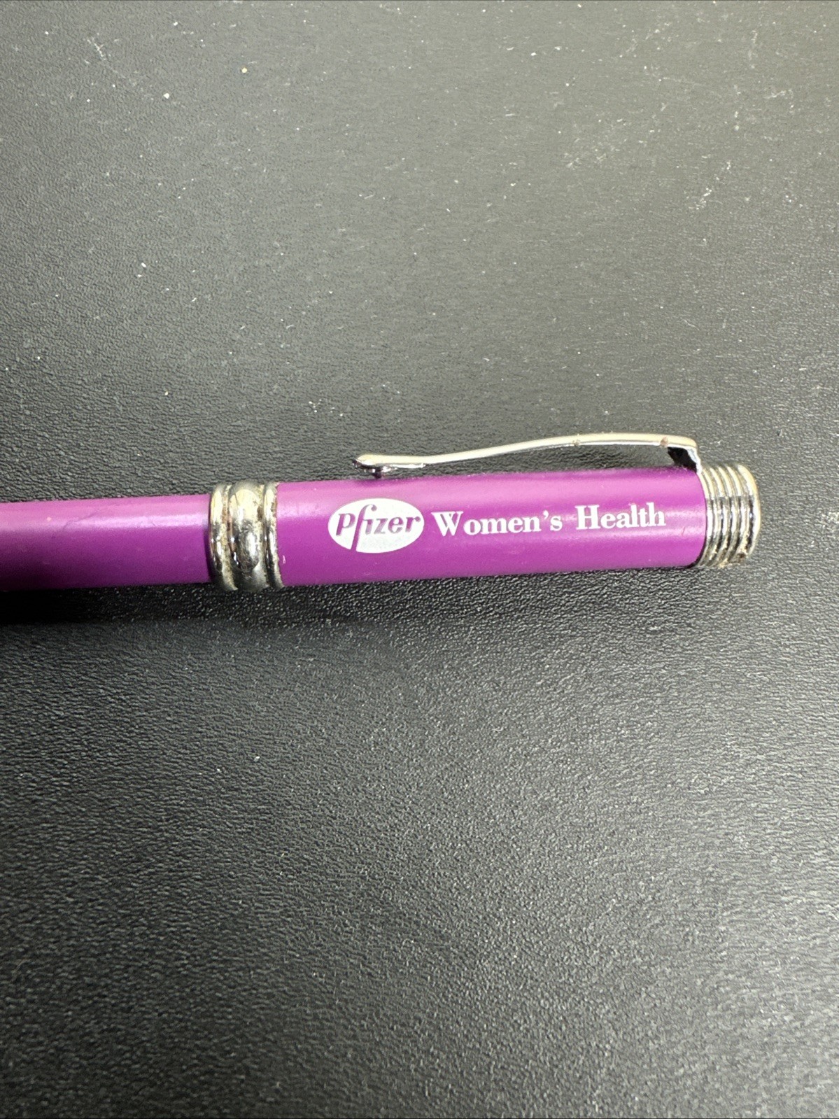 Pfizer Women’s Health Promo Pen Purple Pharmaceutical Rep Gift Medical Swag