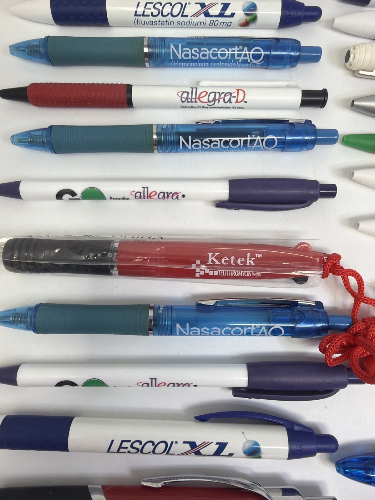 Pharmaceutical Drug Rep Advertising Pens Promo Pens Lot Of 30