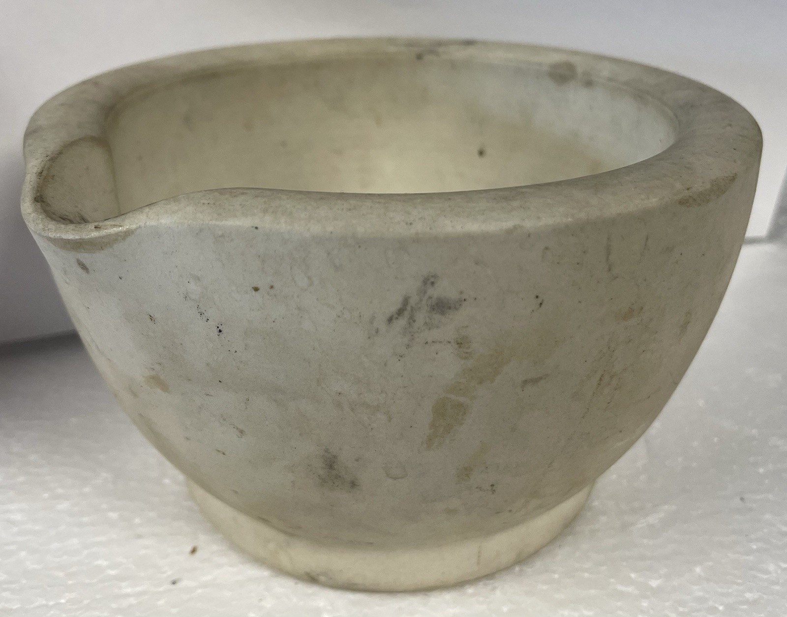 Mortar Stone Bowl Vintage 1900’s Acme-Trade Mark Antique