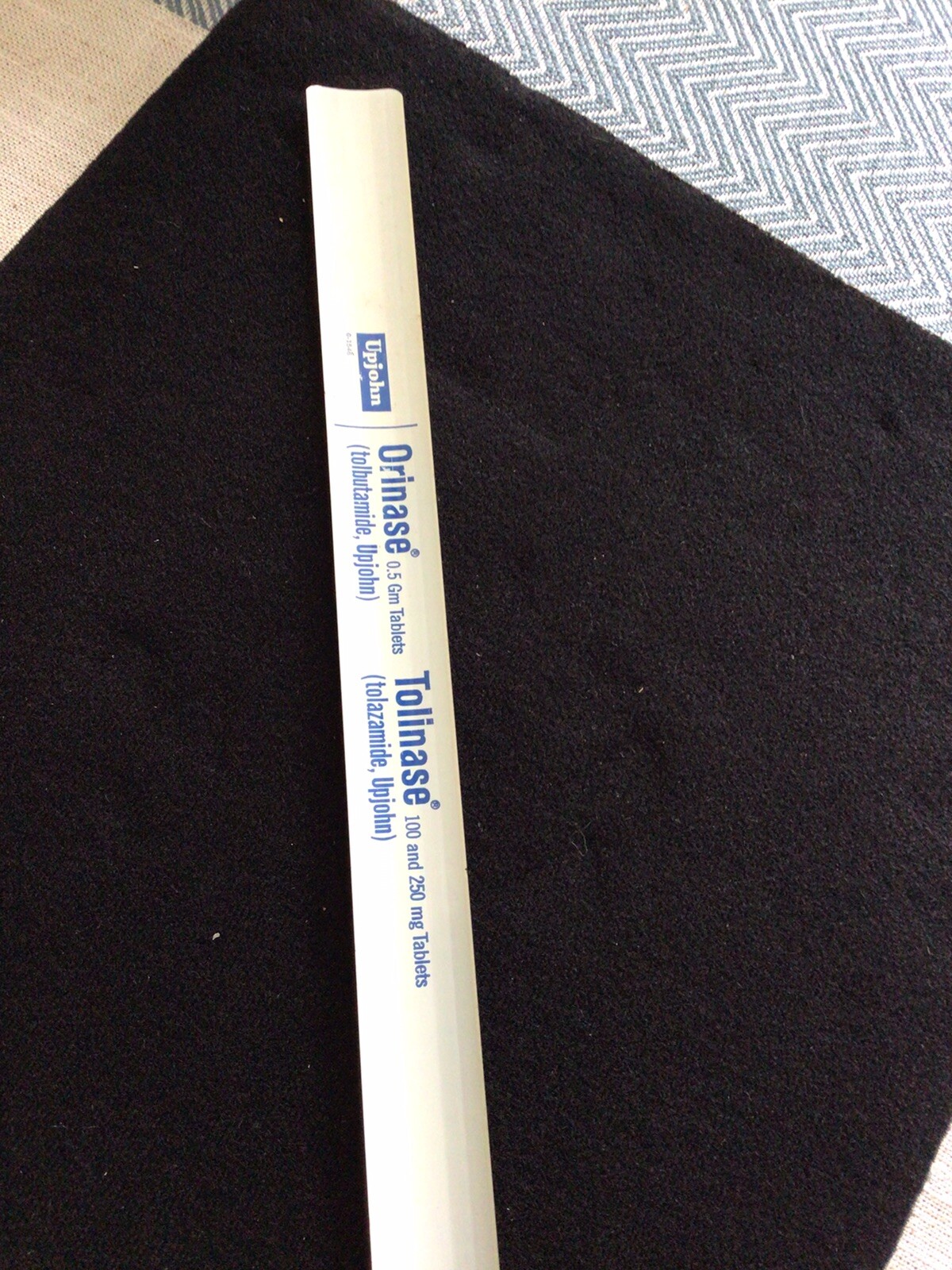 Vintage Lufkin Upjohn Pharmaceuticals Orinase – Tolinase 15” Snap Ruler