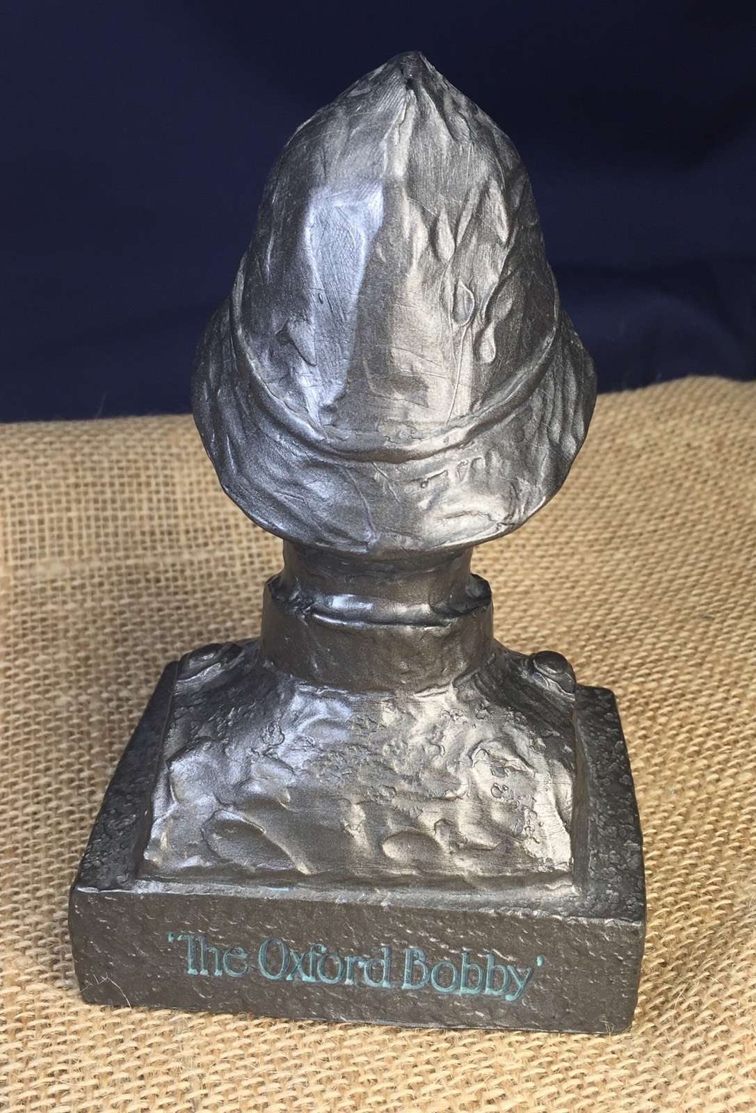 Vintage The Oxford Bobby Bust Statue Bristol Laboratories 1977 Tegopen