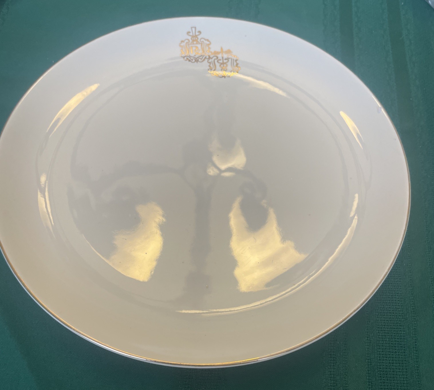 VINTAGE HALL CHINA Salad / Hordherves Plate PHARMACY PHARMACIST RX