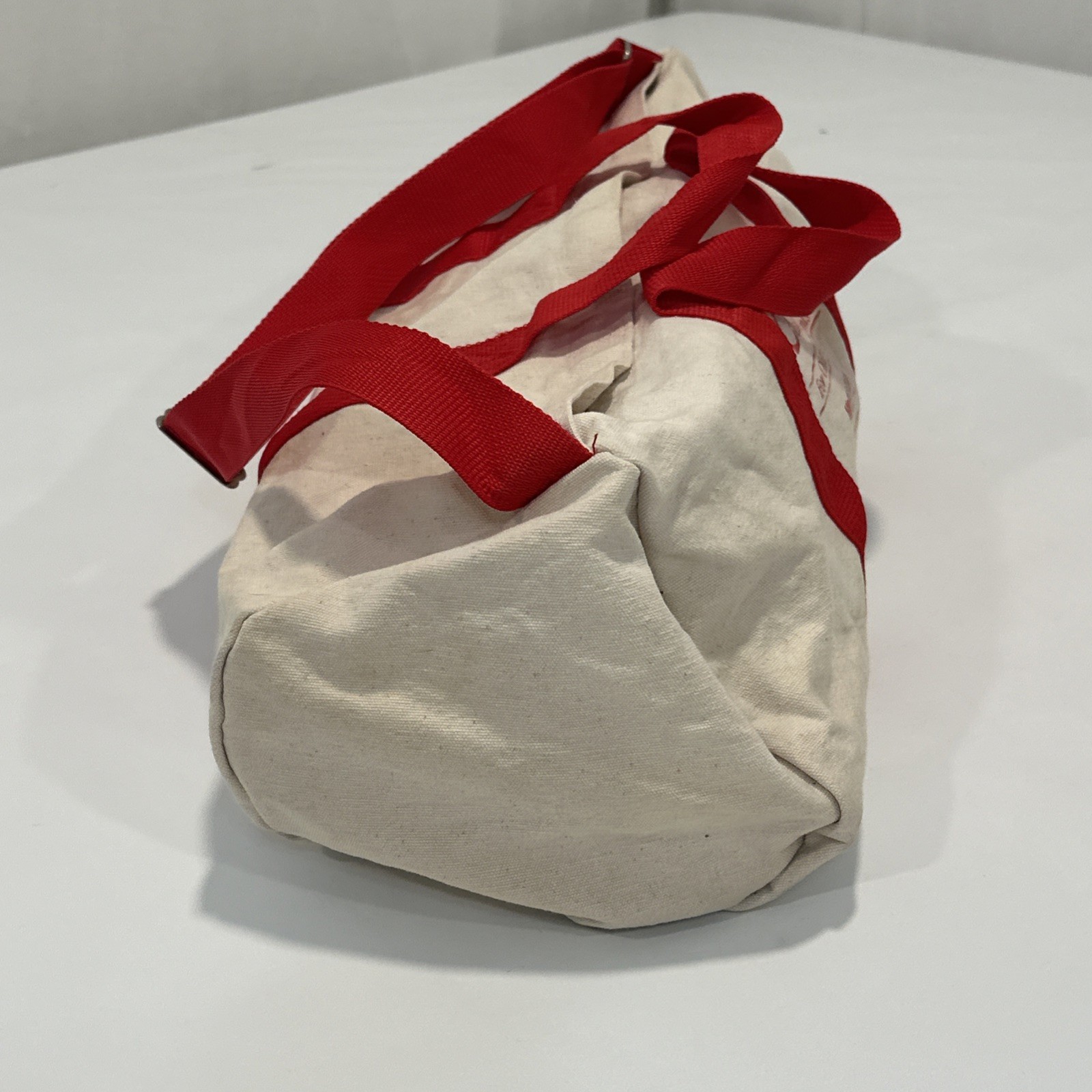 Vtg 80s 90s Capoten Captopril Drug Rep Pharmaceutical Canvas Tote Duffel Mead