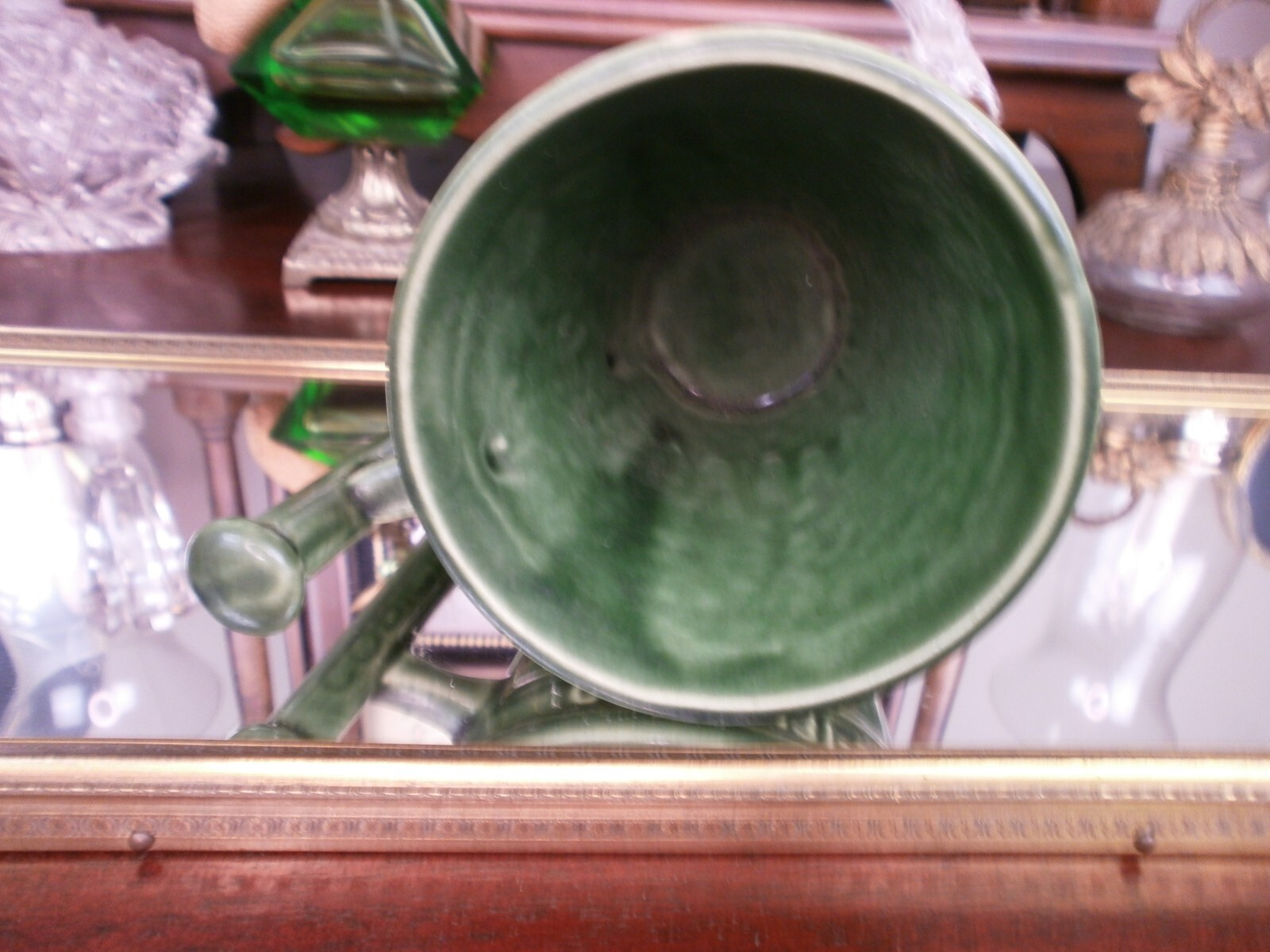 Schering Rx Galen 131-201 AD Coffee Tea Mug Cup Green Mortar Pestle Ceramic