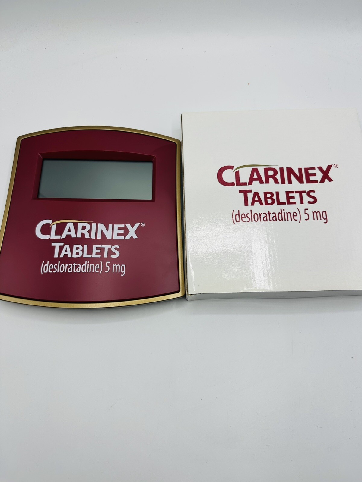 Pharmaceutical Drug Rep Clarinex Digital Wall Clock New In Box