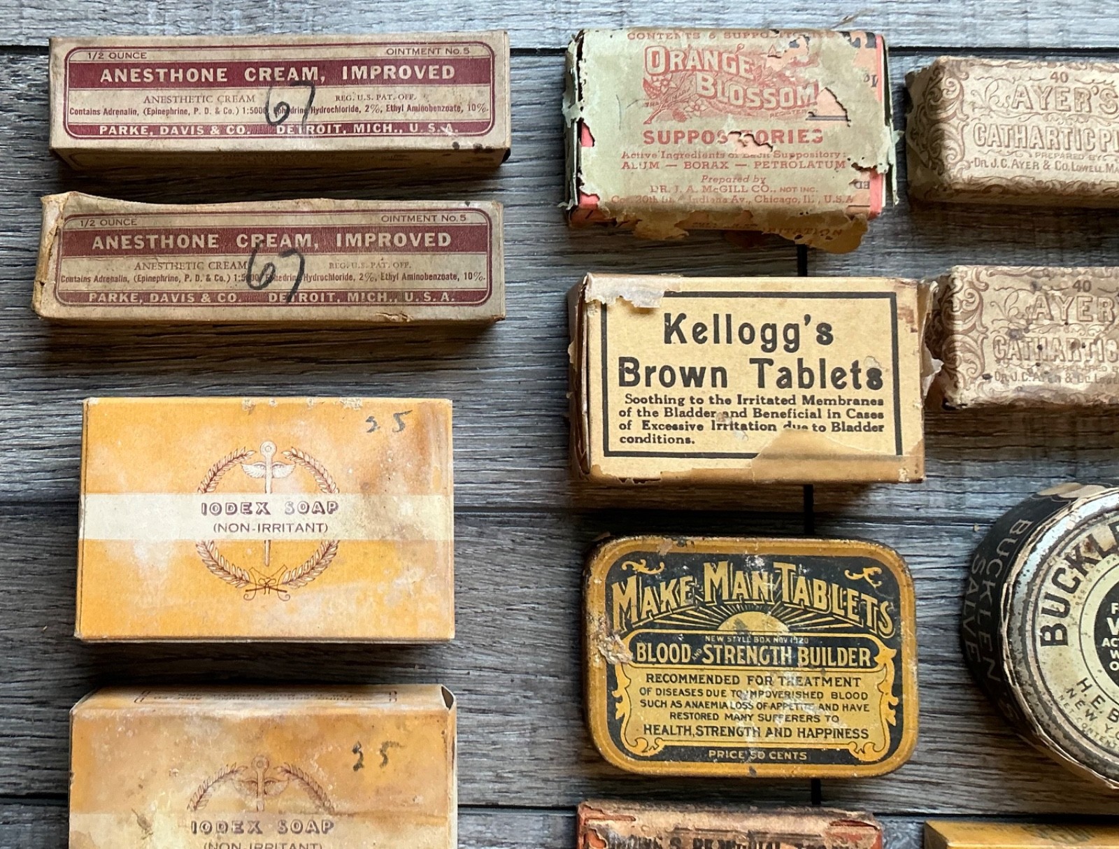 Apothecary Pharmaceutical Medicine Bottles & Misc Never Open (Lot of 28) New