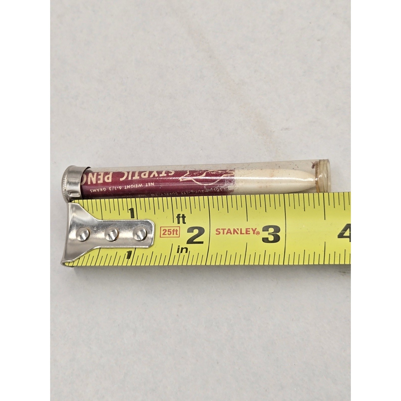 Syptic Pencil Pharmaceutical With Case For Knicks Shaving Collect Rare Vintage