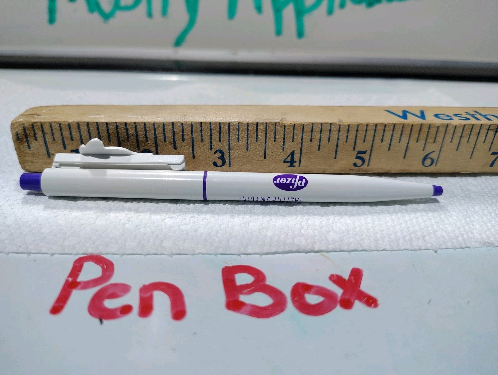Zithro ZEBRA pen Drug Rep Pharmaceutical Promo Medical Advertising Swag