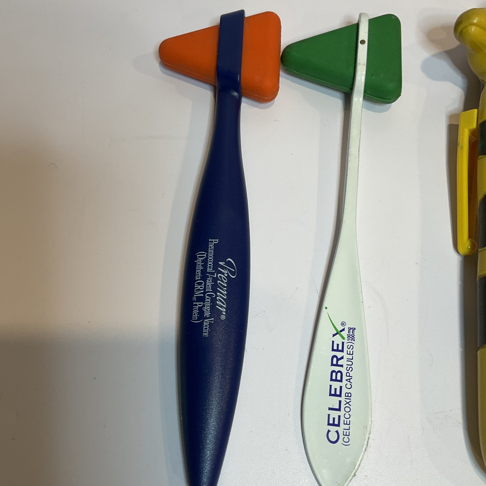 Pharmaceutical Drug Rep Promo Advertising Reflex Hammer Lot Of 4