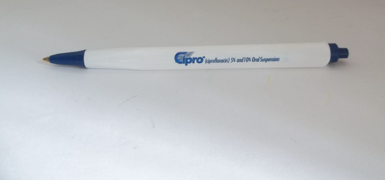 Lot of 7 Vintage Pharma Pens – Cipro Levaquin Sporanox Biaxin Pletal Risperdal