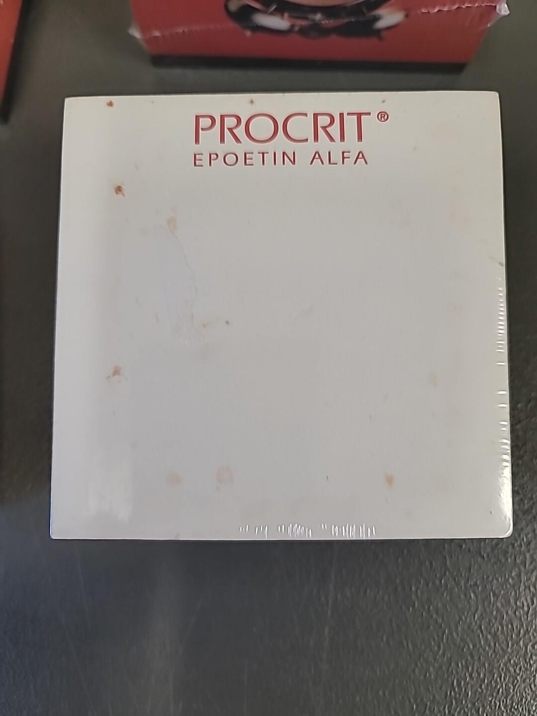 6 Pharmaceutical Drug Rep Note Pads Cube Procrit Epoetin Alfa Factory Sealed NOS