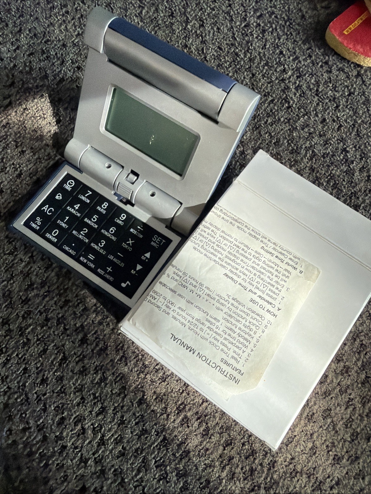 RARE Sonata Zaleplon Drug Rep Promo Calculator Needs New Batteries New In Box