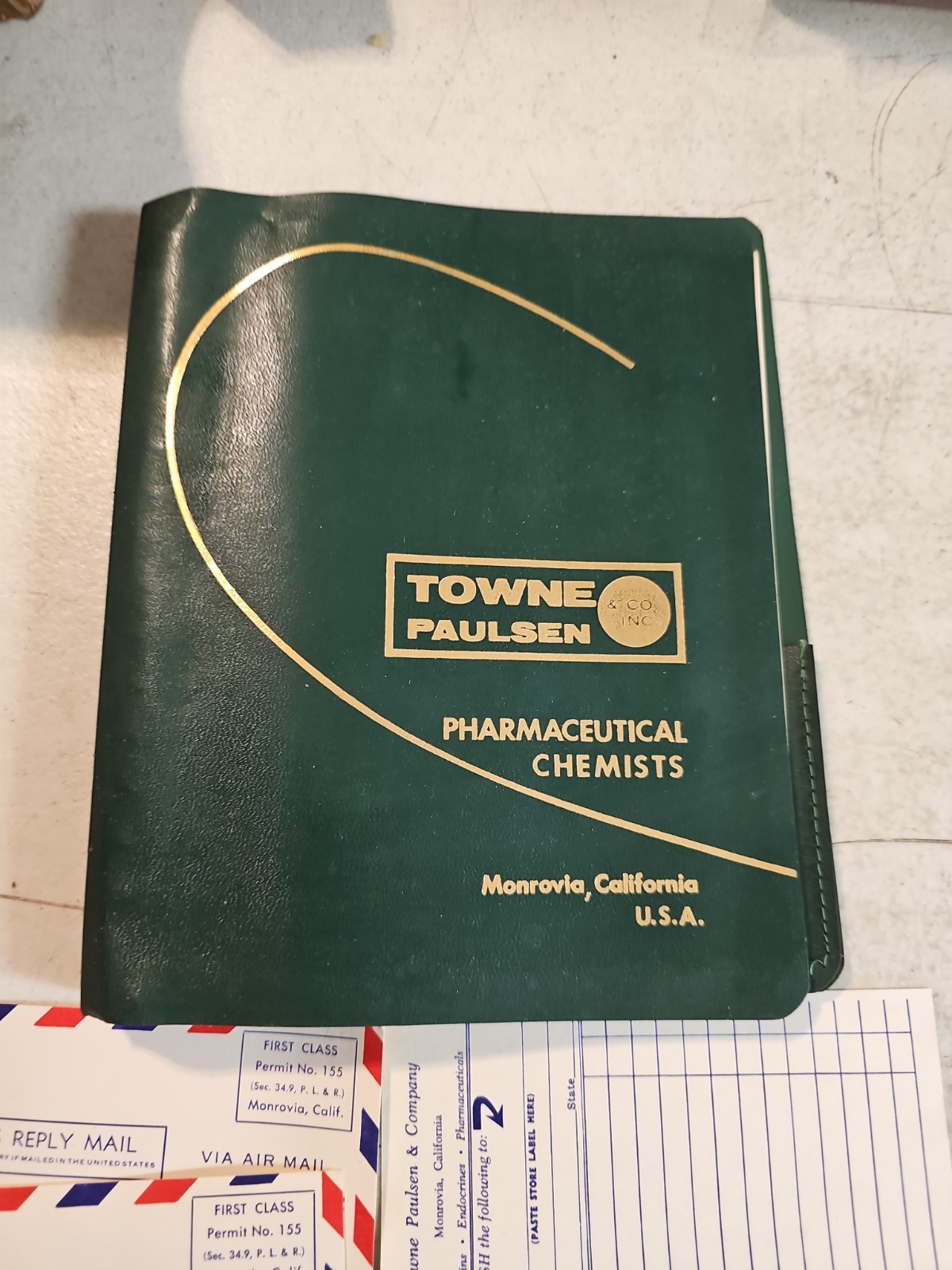 Vintage 1972 Towne Paulsen & Co Pharmaceutical Catalog And Price Lists