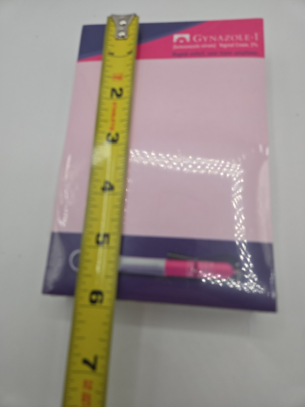Vintage Gynazole-1 Drug Rep Post-it Note Pad Sealed NOS Pharma Memorabilia