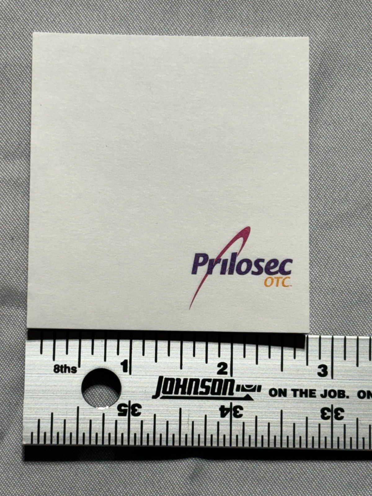 PHARMACEUTICAL DRUG REP NOTE PADS (4) PRILOSEC OTC 2.75″X2.75″ STICKY NOTES