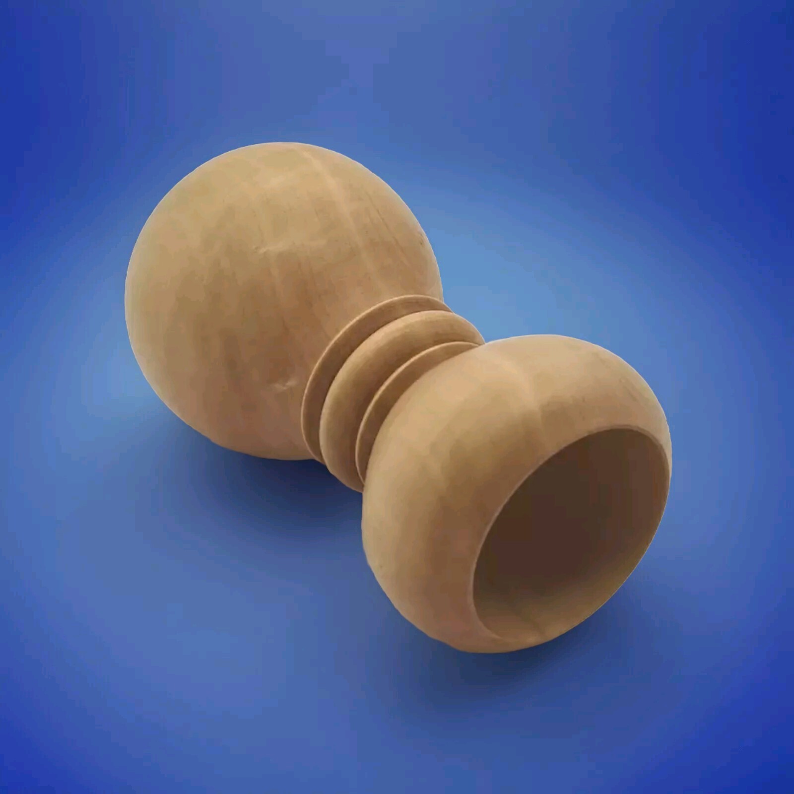 Antique Style Wooden Apothecary’s Double Measure