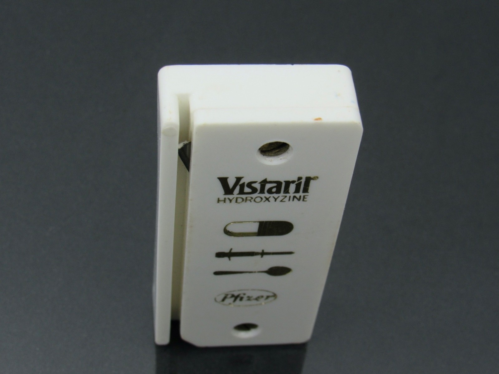 Rare Pfizer Vistaril Letter Opener Drug Rep Pharmaceutical Promo Advertising