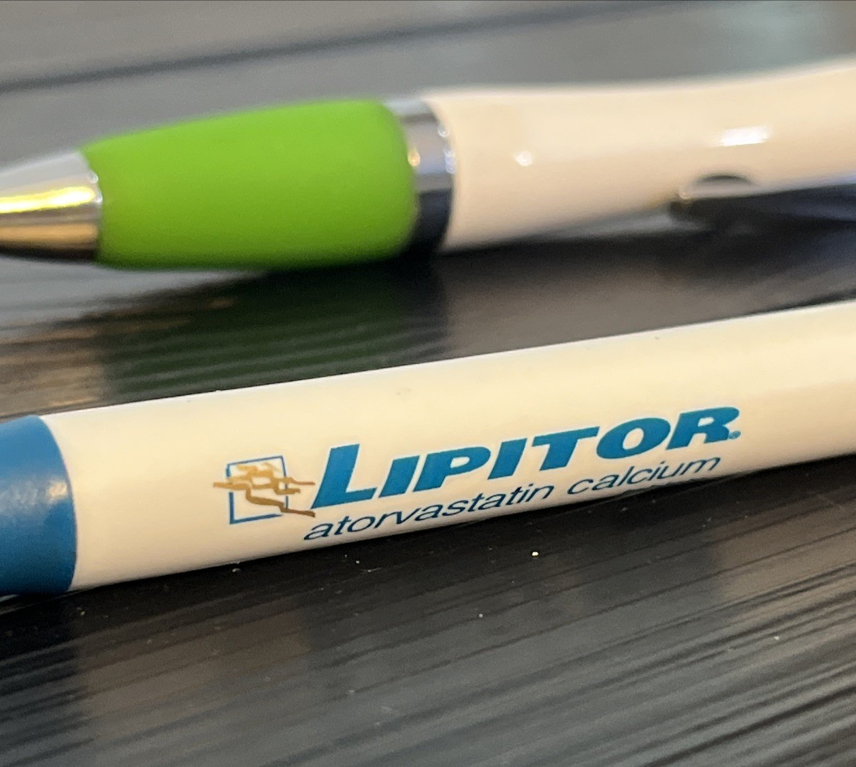 Ambien Lipitor Exubera Metal Plastic PENS Drug Rep Pharmaceutical Promo Lot of 3