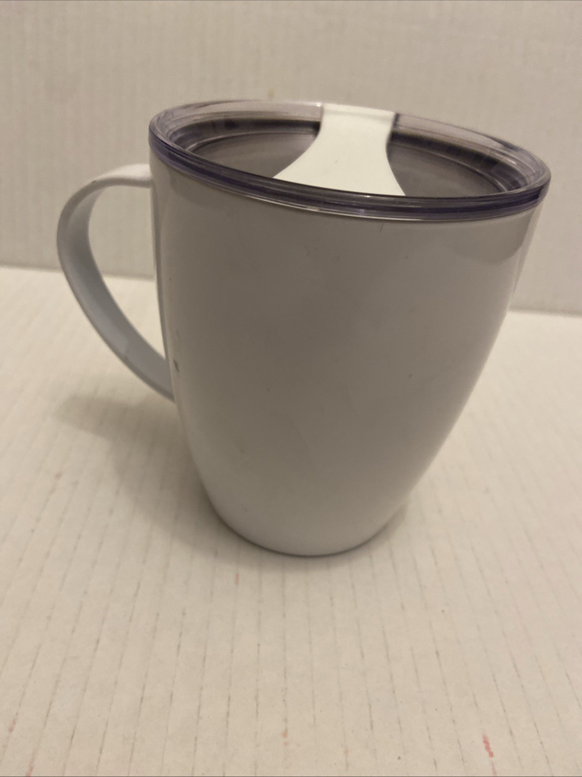 Merck Pharmaceutical Branded White Hot Cold Drinking C Handle Mug 12 oz/355 ml.