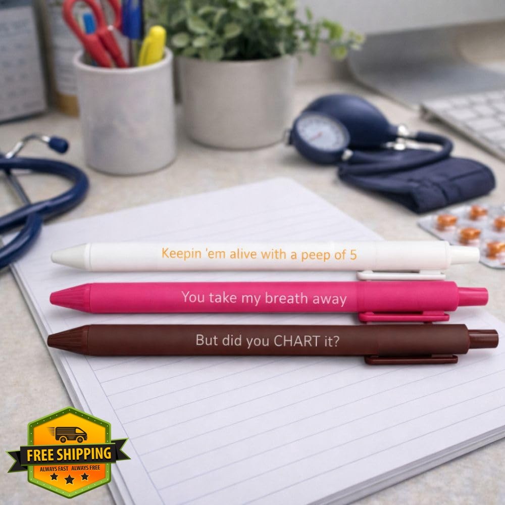 YJ PREMIUMS Respiratory Therapist Pens Motivational