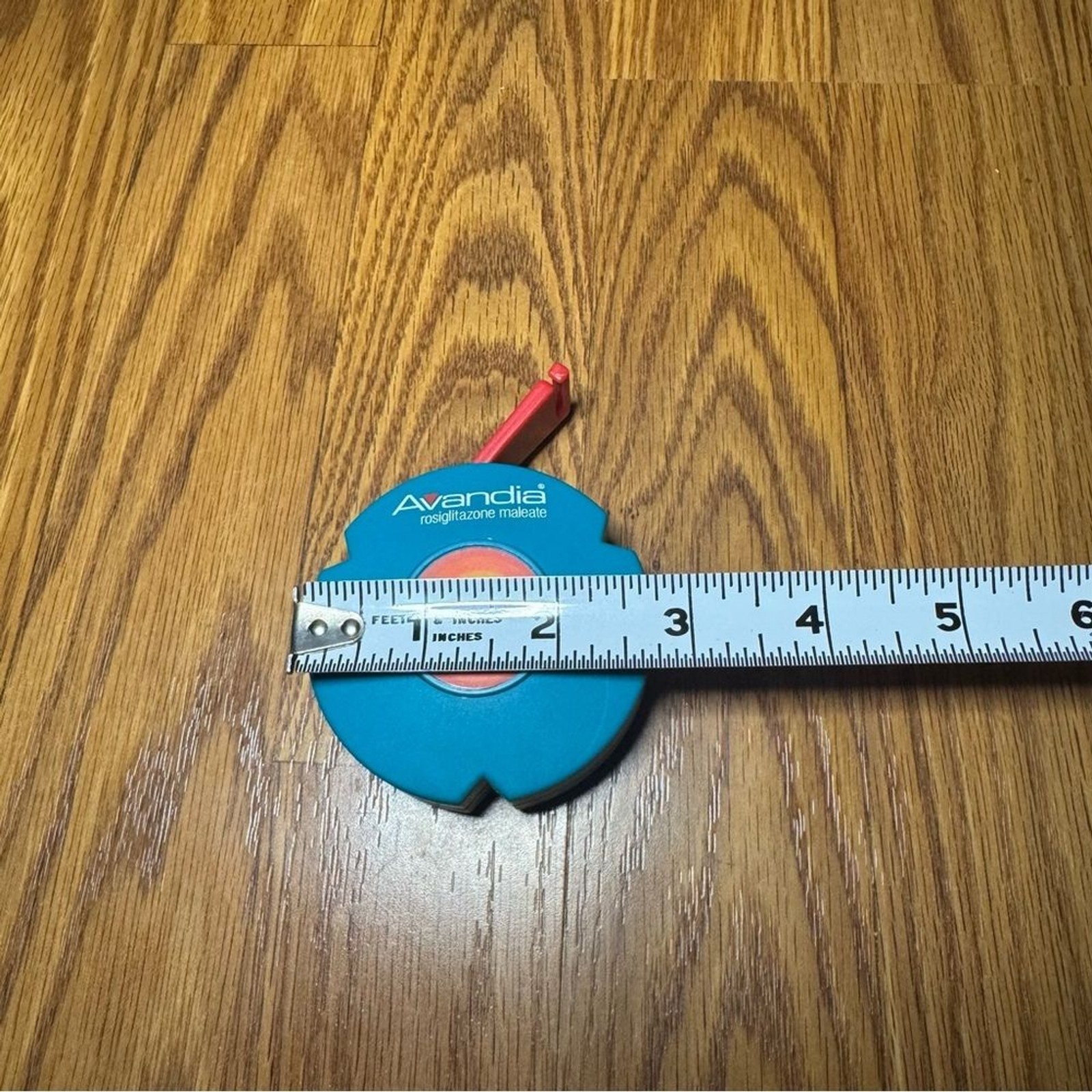 Avandia Tape Measure Pharmaceutical Medical Rep Promo Advertising Collectible