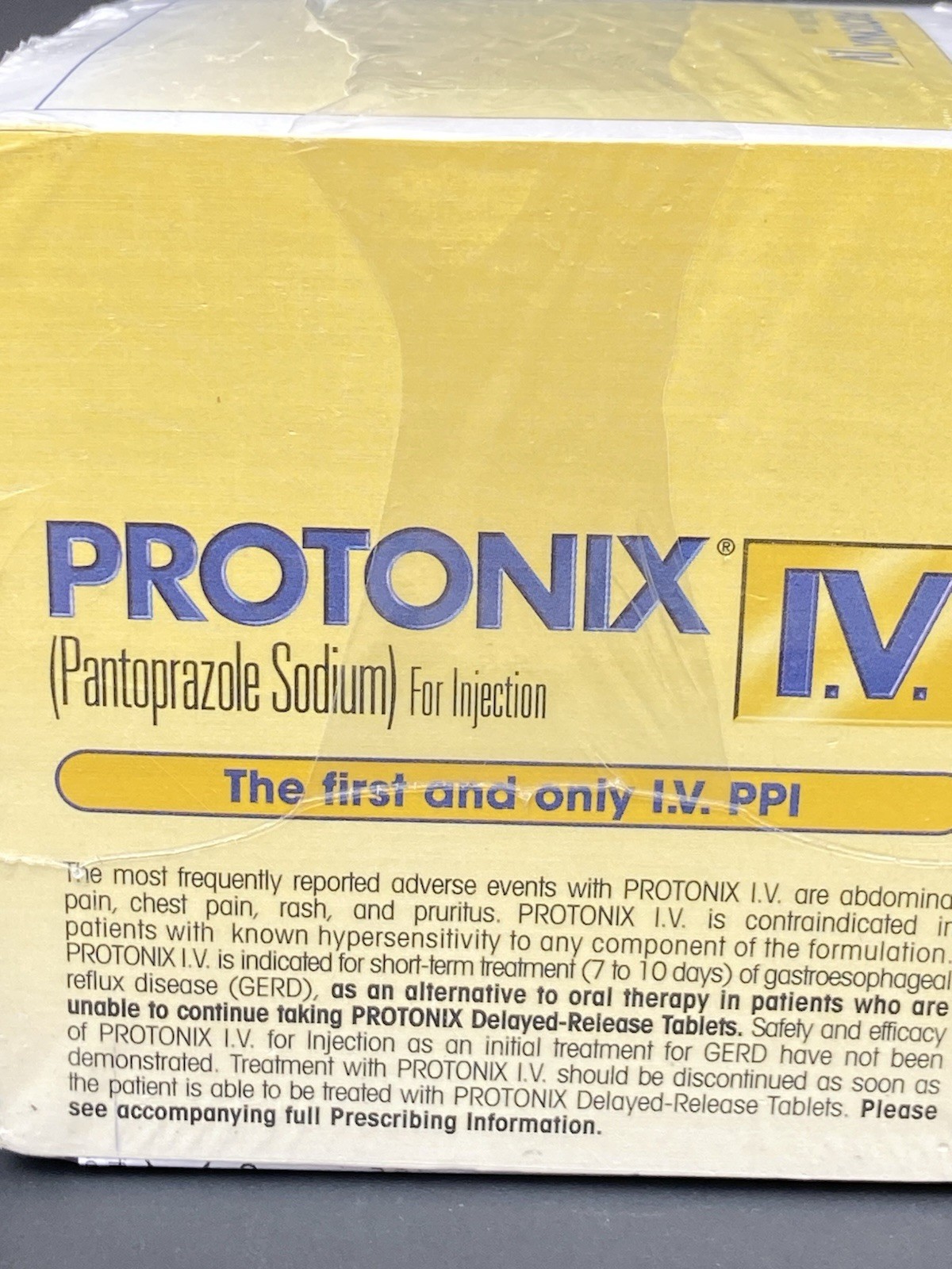 Vintage 2001 Protonix IV Gerdy Pharmaceutical Promotional Note Memo Pad Sealed