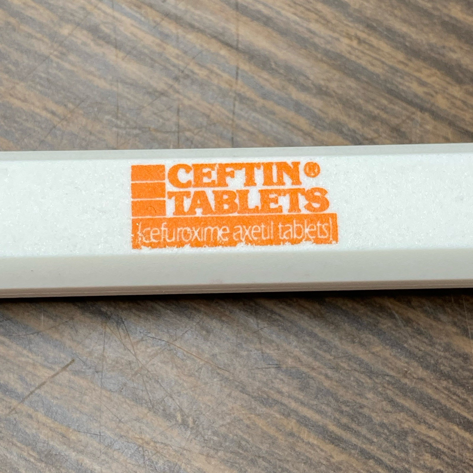 VTG Pharmaceutical Advertising CEFTIN cefuroxime axetil RX Drug Rep Highlighter