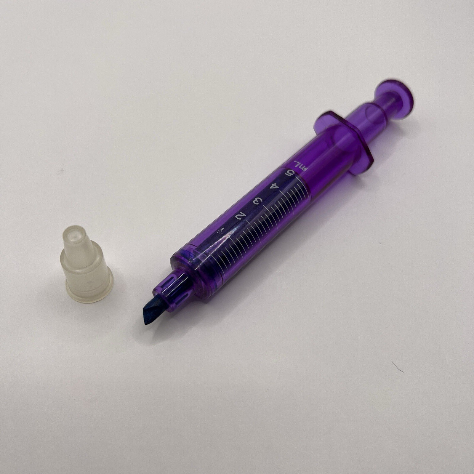 VTG Zyprexa Olanzapine Pharmaceutical Drug Rep Pens Syringe Marker Post It Flags