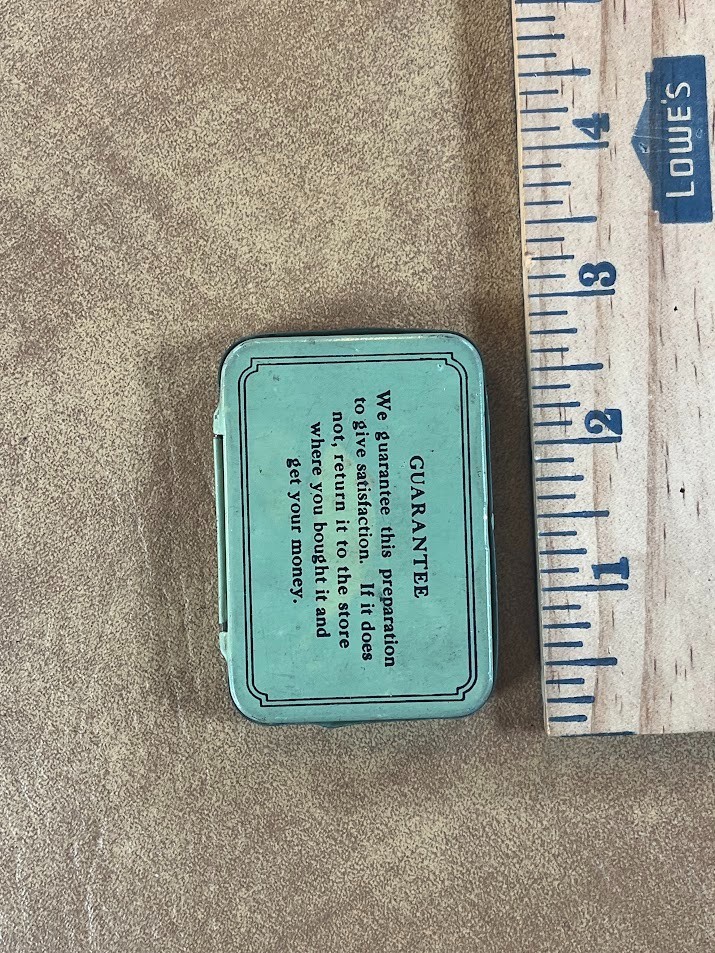 Rexall One Minute Headache Powder Rexall Drug Advertising Medicine Tin