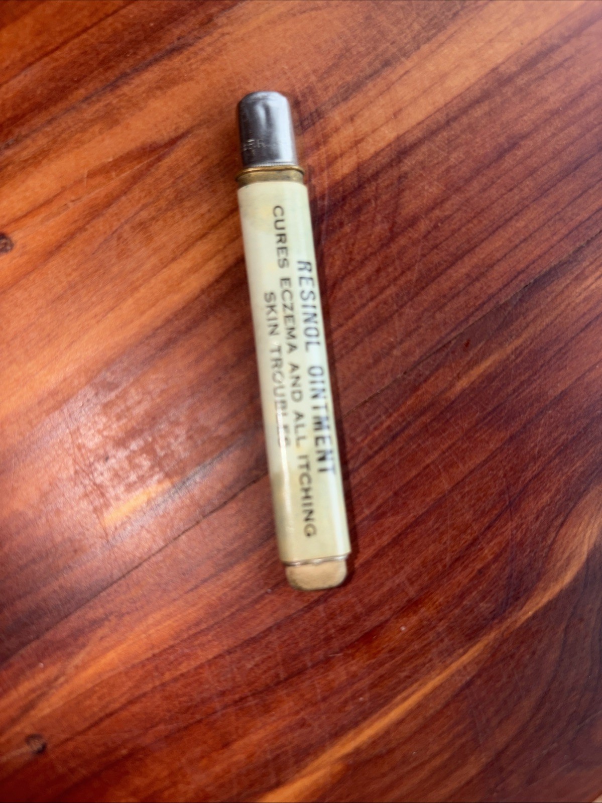 Very Rare Resinol Ointment, Skin Health Advertisement, Shaving Stick, USA Pencil