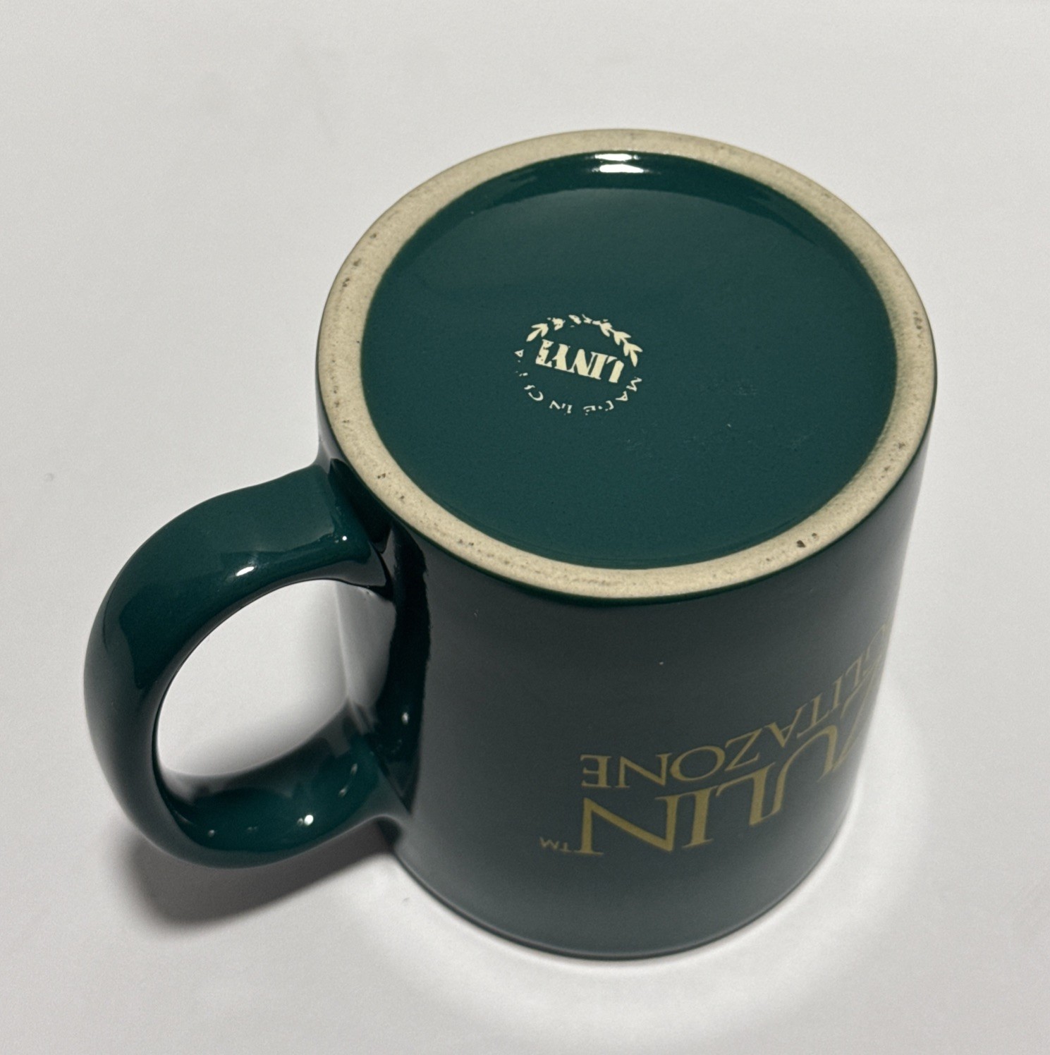 Rezulin Pharma Drug Advertising Coffee Cup Mug Green