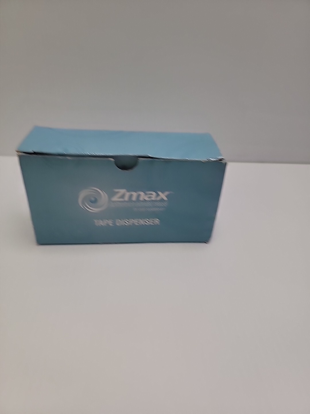Teal Drug Rep Promotional Item (Zmax) Heavy Desk Tape Dispenser New in Box 2005