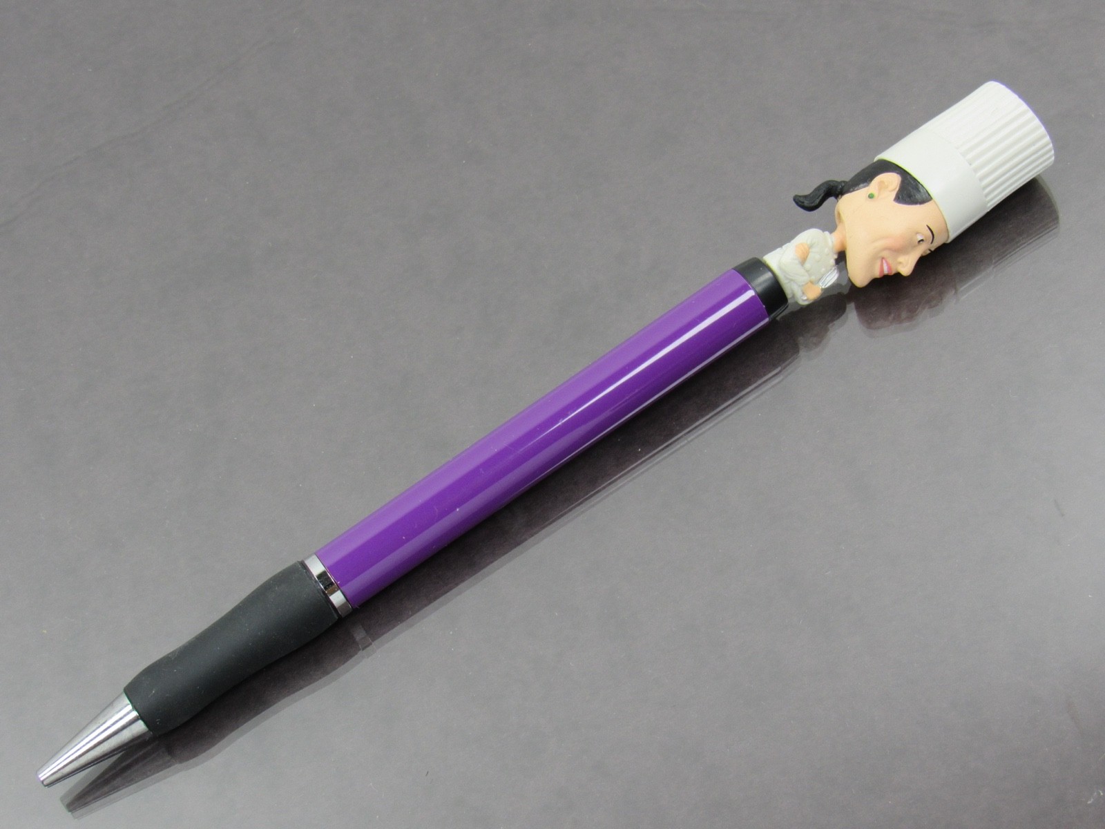 Ultracet Metal Twist PEN Drug Rep Pharmaceutical Promo Unique Chef Head Topper
